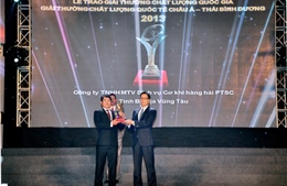 PTSC M&C nhận giải thưởng Chất lượng Quốc gia 2013 